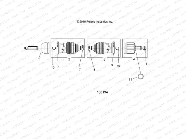 DRIVE TRAIN | DRIVE TRAIN, FRONT DRIVE SHAFT - A17SEA57N1/EE57N1/NL