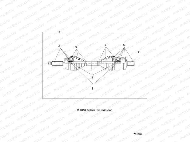 DRIVE TRAIN | DRIVE TRAIN, FRONT DRIVE SHAFT - R17RDA57A1/B1 (49RGRSHAFTDRV104004X4)
