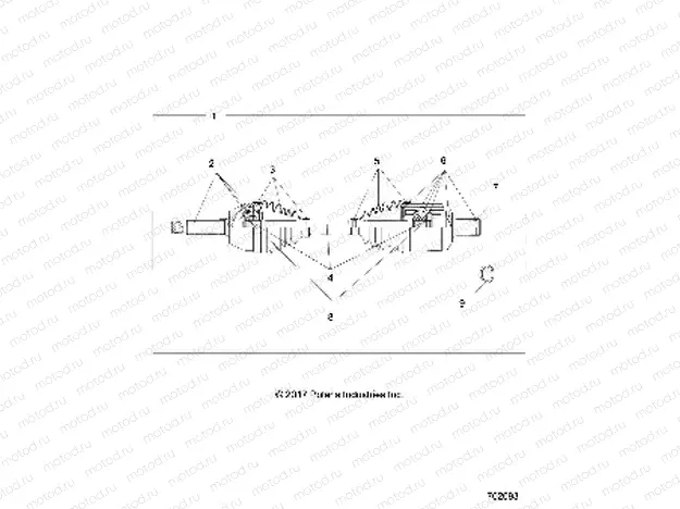 DRIVE TRAIN | DRIVE TRAIN, FRONT DRIVE SHAFT - R23MAA57B1/EB4/B9 (702093)