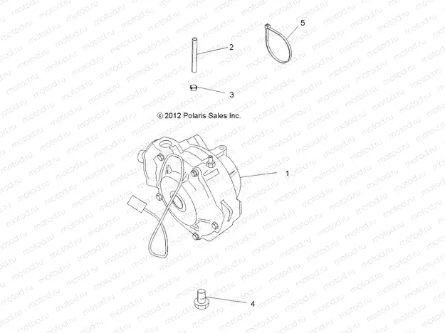 DRIVE TRAIN | DRIVE TRAIN, FRONT GEARCASE MOUNTING - A17SES57C1/C2/C7/CL/E1/E2/E7/EL/SET57C1/C2/E1/E2