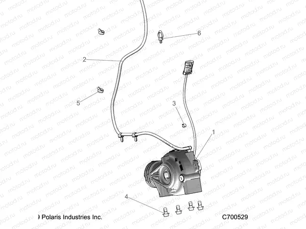 DRIVE TRAIN | DRIVE TRAIN, FRONT GEARCASE MOUNTING - R20CCA57A1/A7/B1/B7 (C700529)