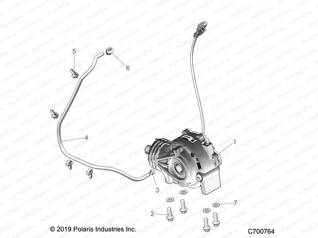 DRIVE TRAIN | DRIVE TRAIN, FRONT GEARCASE MOUNTING - R20RSX99A9/AA/AP/AX/B9/BA/BP/BX (C700764)
