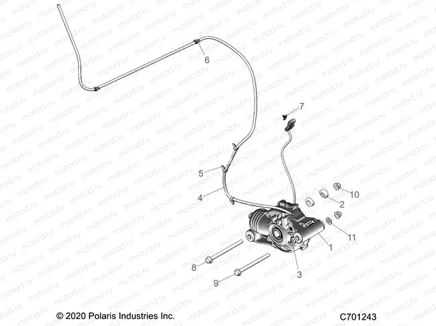 DRIVE TRAIN | DRIVE TRAIN, FRONT GEARCASE MOUNTING - R21RRM99AG (C701243)