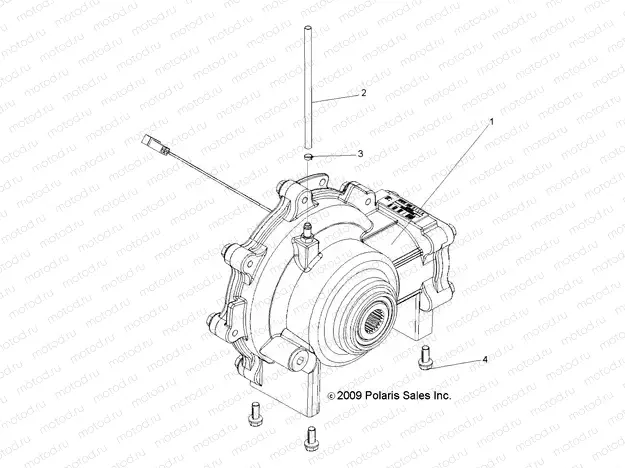 DRIVE TRAIN | DRIVE TRAIN, FRONT GEARCASE - R13HR76AG/AR (49RGRTRANS106X6)