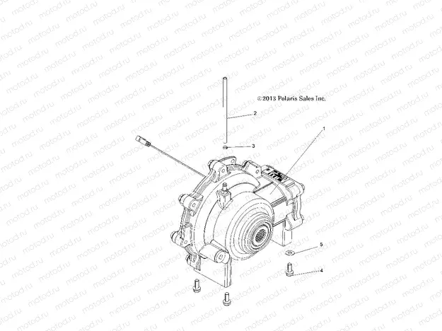 DRIVE TRAIN | DRIVE TRAIN, FRONT GEARCASE - R15RAA76AA/AJ (49RGRTRANS146X6)