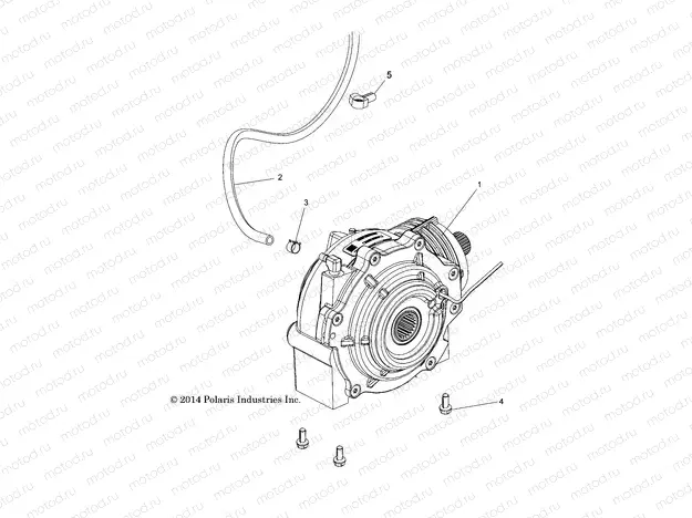 DRIVE TRAIN | DRIVE TRAIN, FRONT GEARCASE - R15RUA87/E87/YAA/ZAC ALL OPTIONS (49RGRTRANS15CREW)
