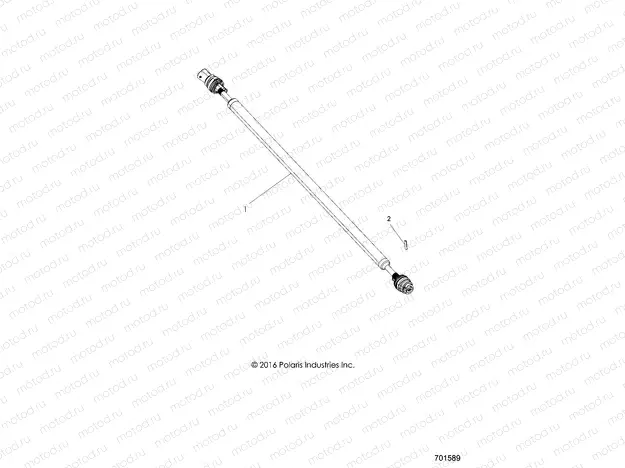 DRIVE TRAIN | DRIVE TRAIN, FRONT PROP SHAFT - R20TAA99A1/A7/B1/B7/E99A1/A7/A9/AM/AS/AZ/B1/B7/B9/BM/BS/BZ (701589)
