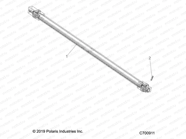 DRIVE TRAIN | DRIVE TRAIN, FRONT PROP SHAFT - R20TAA99A1/A7/B1/B7/E99A1/A7/A9/AM/AS/AZ/B1/B7/B9/BM/BS/BZ (C700911)