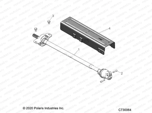 DRIVE TRAIN | DRIVE TRAIN, FRONT PROP SHAFT - R21RRM99AG (C730064)