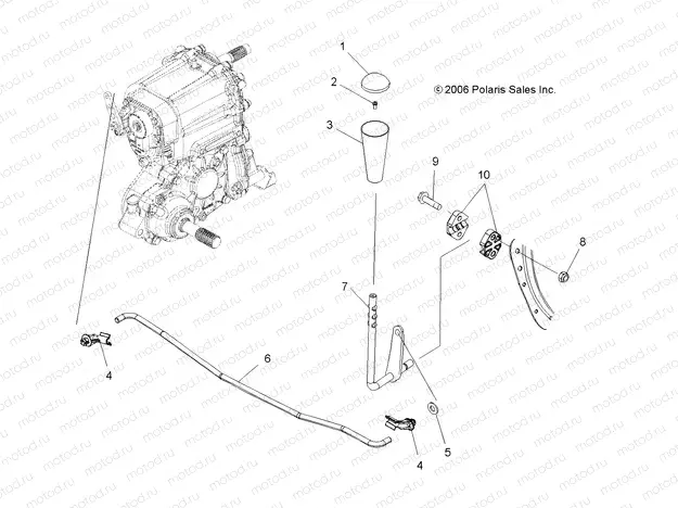 DRIVE TRAIN | DRIVE TRAIN, GEAR SELECTOR - A15S6A76FA (49ATVGEARSELECT800EFI)