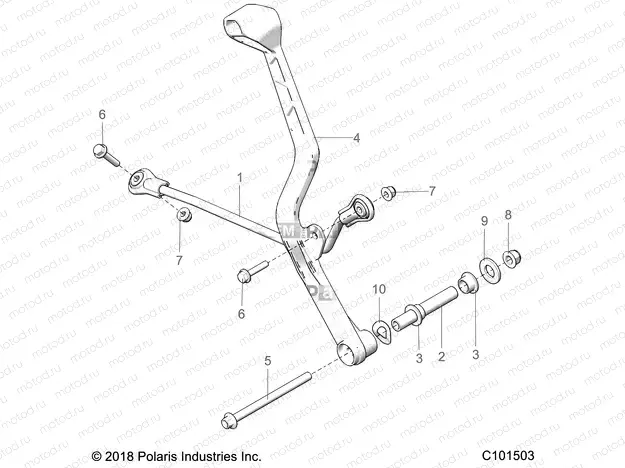DRIVE TRAIN | DRIVE TRAIN, GEAR SELECTOR - A21SVA85A3/CA3 (C101503)