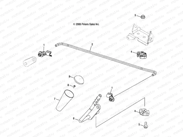 DRIVE TRAIN | DRIVE TRAIN, GEAR SELECTOR (BUILT 11/05/07 and BEFORE) - A08LH27AX/AZ (4999202079920207C01)