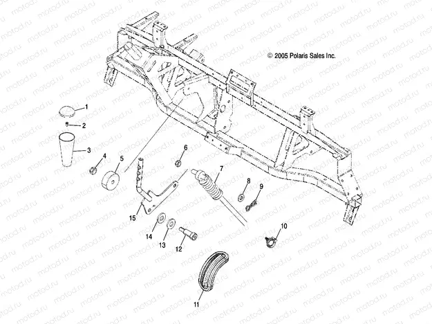 DRIVE TRAIN | DRIVE TRAIN, GEAR SELECTOR - R08RB50AA (4999202119920211D07)