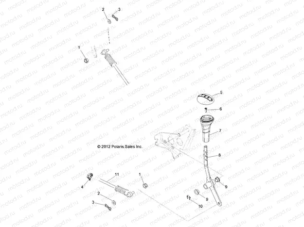 DRIVE TRAIN | DRIVE TRAIN, GEAR SELECTOR - R13XT9EFX (49RGRGEARSELECT13RZRXP4I)