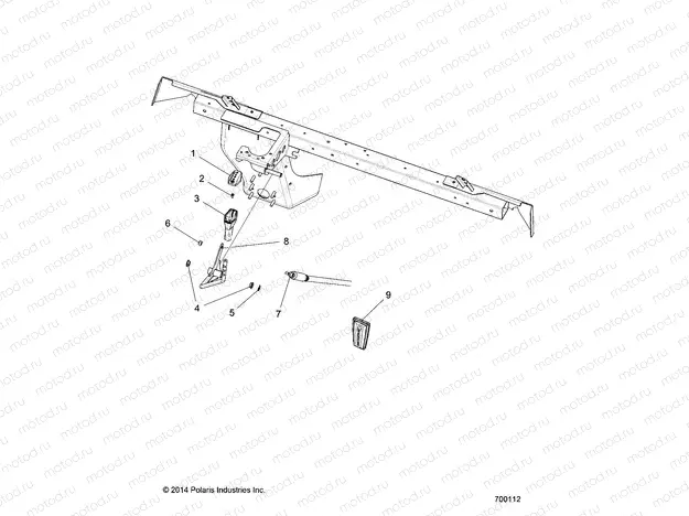 DRIVE TRAIN | DRIVE TRAIN, GEAR SELECTOR - R15RTAD1FA (700112)