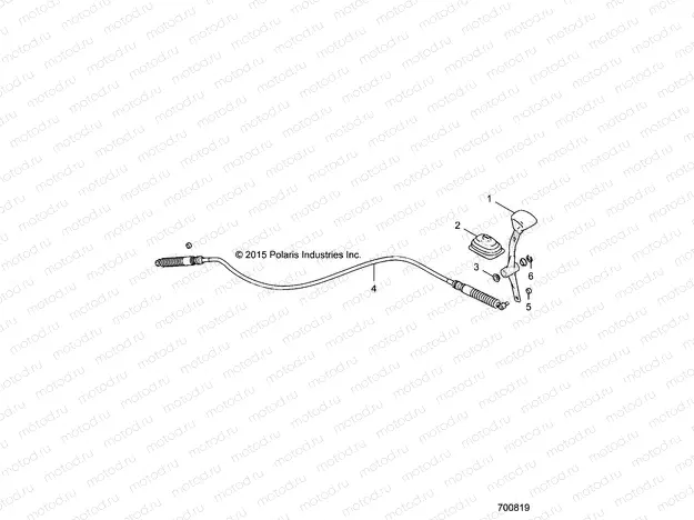 DRIVE TRAIN | DRIVE TRAIN, GEAR SELECTOR - R16RGE99A7/AE/AV (700819)