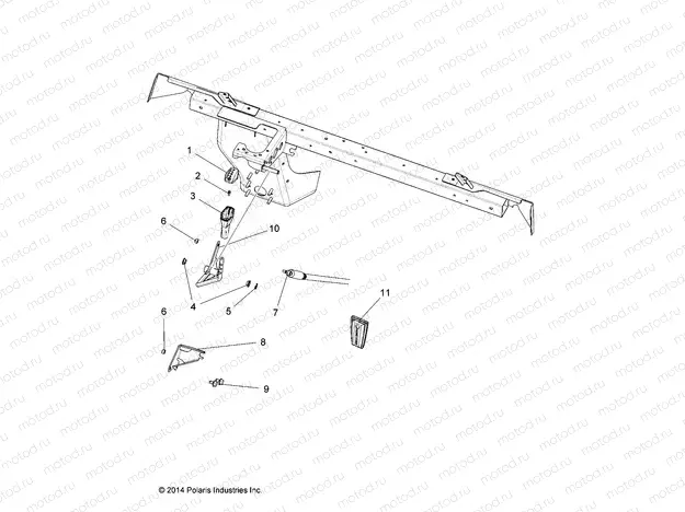 DRIVE TRAIN | DRIVE TRAIN, GEAR SELECTOR - R16RVAD1A1 (49RGRGEARSELECT151KDSL)