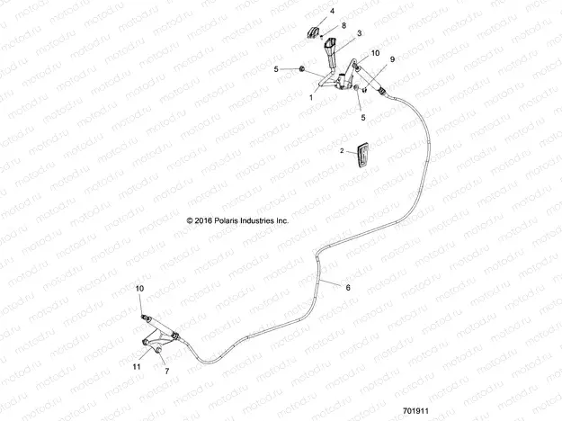 DRIVE TRAIN | DRIVE TRAIN, GEAR SELECTOR - R18RV_99 ALL OPTIONS (701911)