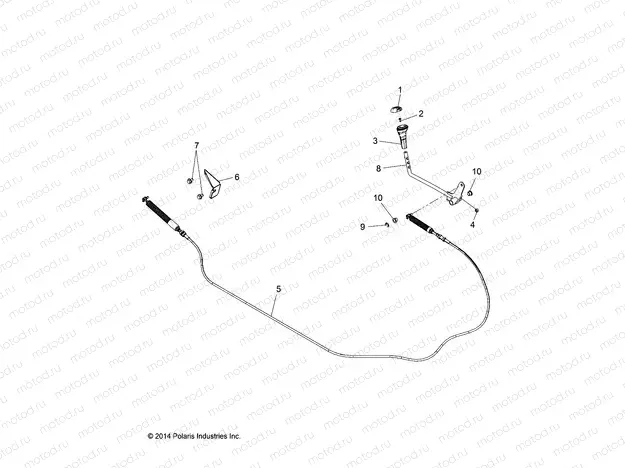 DRIVE TRAIN | DRIVE TRAIN, GEAR SELECTOR - R19RCA57A1/A4/B1/B4 (49RGRGEARSELECT15570)