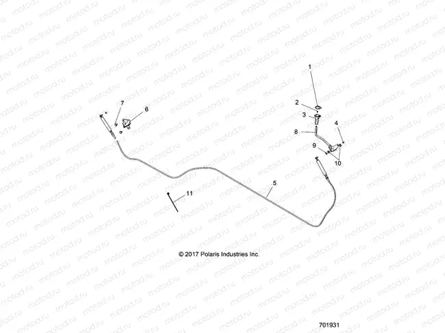 DRIVE TRAIN | DRIVE TRAIN, GEAR SELECTOR - R20MAA57B1/B9/EBH (701931)