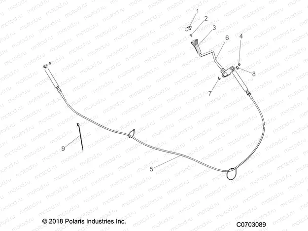 DRIVE TRAIN | DRIVE TRAIN, GEAR SELECTOR - R20MAA57K1 (C0703089)