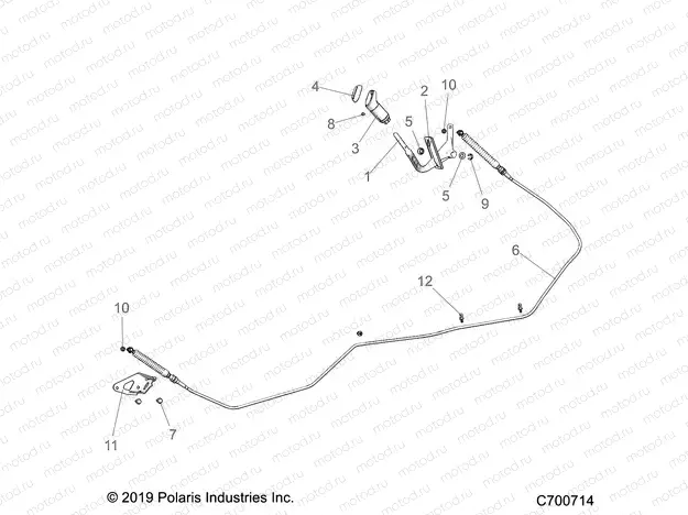 DRIVE TRAIN | DRIVE TRAIN, GEAR SELECTOR - R21RRM99AG (C700714)