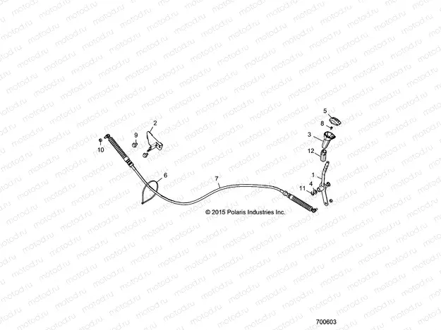 DRIVE TRAIN | DRIVE TRAIN, GEAR SELECTOR - Z18VFE92NB/NU (700603)