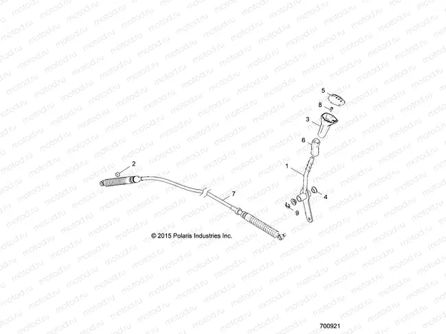 DRIVE TRAIN | DRIVE TRAIN, GEAR SELECTOR - Z20ASE99AH/LH (700921)