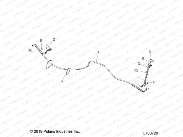 DRIVE TRAIN | DRIVE TRAIN, GEAR SELECTOR - Z21N4E92AX/AG/BG/BX (C700729)