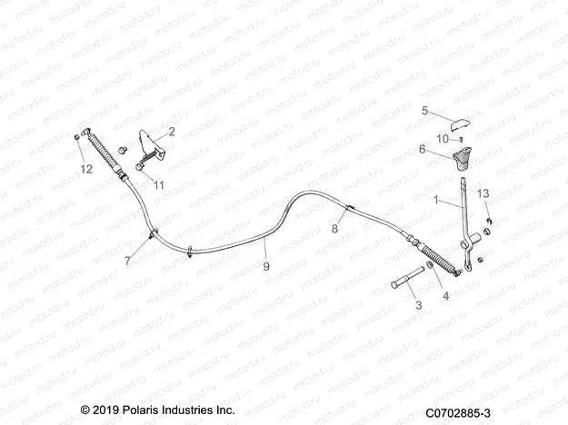DRIVE TRAIN | DRIVE TRAIN, GEAR SELECTOR - Z22MAE92AJ/BJ/AD/BD/AG/BG (C0702885-3)