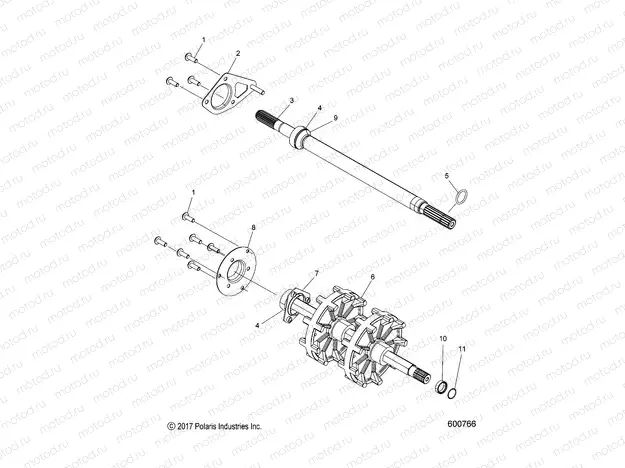 DRIVE TRAIN | DRIVE TRAIN, JACKSHAFT and DRIVESHAFT - S20EEG6PSL (600766)