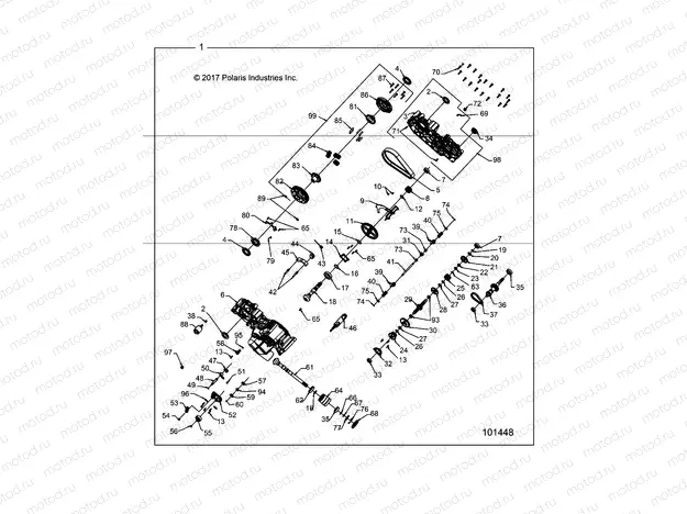 DRIVE TRAIN | DRIVE TRAIN, MAIN GEARCASE - A19SUE57D5