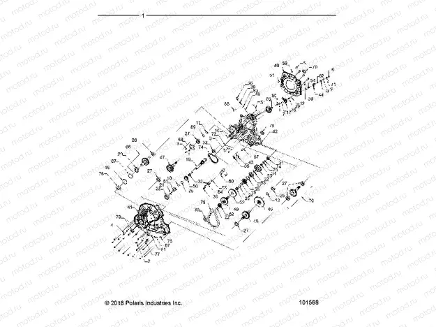 DRIVE TRAIN | DRIVE TRAIN, MAIN GEARCASE - A19SXM95AL