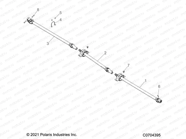 DRIVE TRAIN | DRIVE TRAIN, PROP SHAFT - Z21R4D92AM/BM/AC (C0704395)