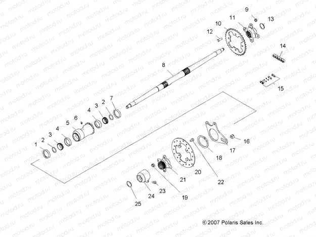 DRIVE TRAIN | DRIVE TRAIN, REAR AXLE and HOUSING - A08GJ52AA/AB/AC (4999201849920184B06)