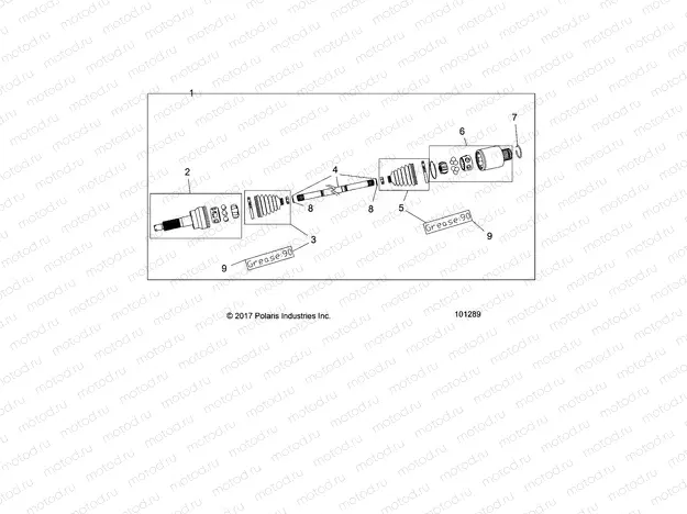 DRIVE TRAIN | DRIVE TRAIN, REAR DRIVE SHAFT - A18S6S57C1/CL