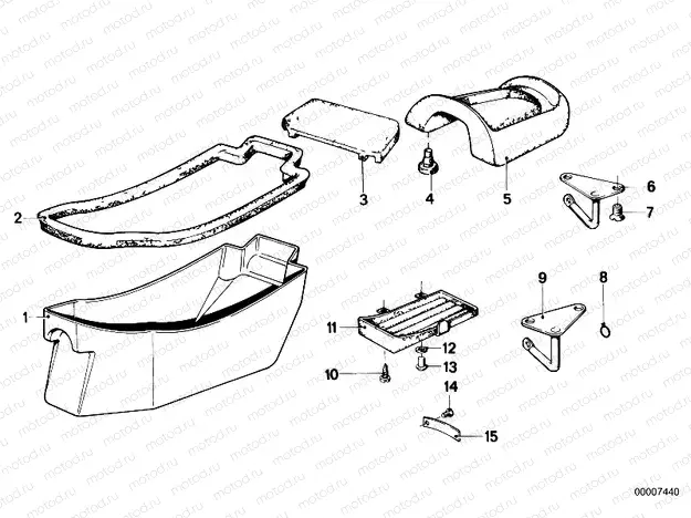 Dual seat-tool box