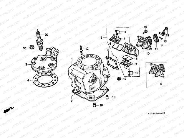 E-1-1 CYLINDER / CYLINDER HEAD
