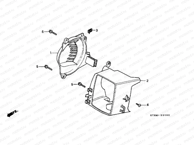 E-1 COVER / FAN COVER