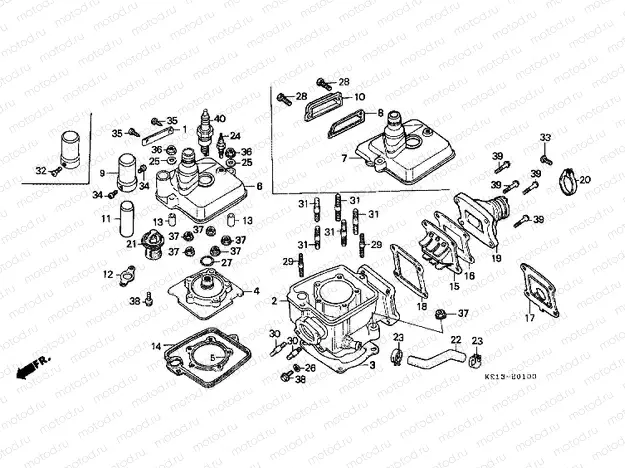 E-1 CYLINDER / CYLINDER HEAD