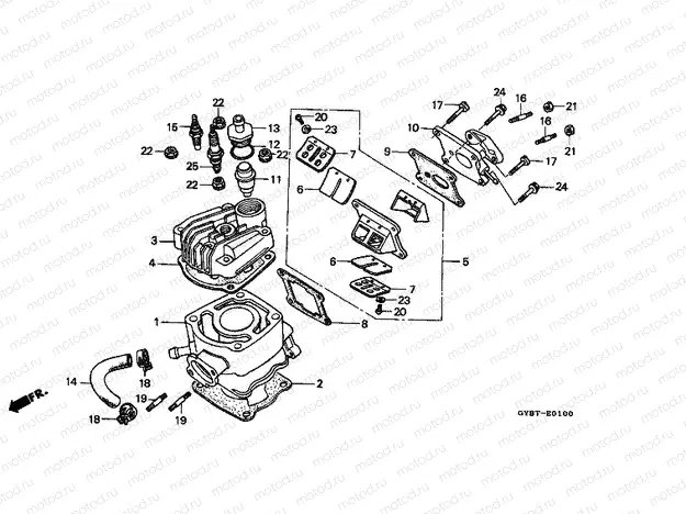 E-1 CYLINDER / CYLINDER HEAD