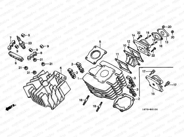 E-1 CYLINDER / CYLINDER HEAD
