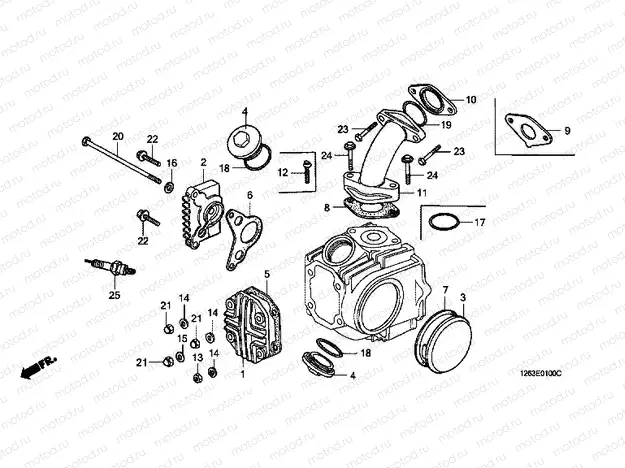 E-1 CYLINDER / CYLINDER HEAD