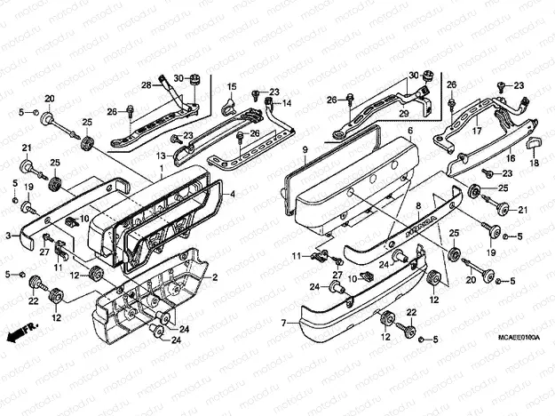 E-1 CYLINDER HEAD COVER