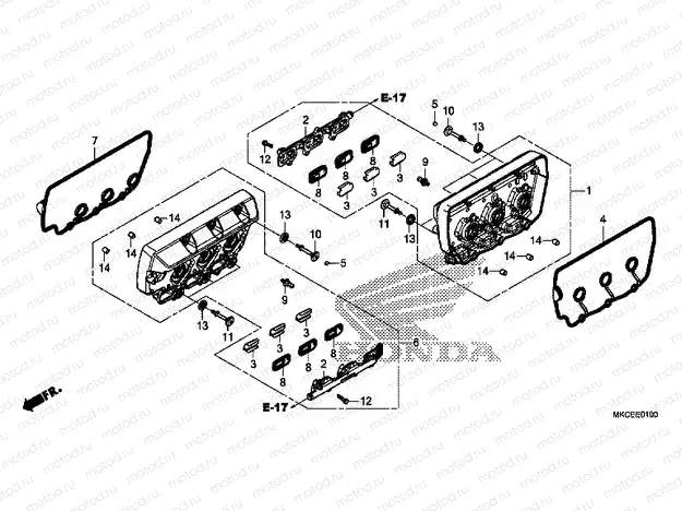 E-1 CYLINDER HEAD COVER