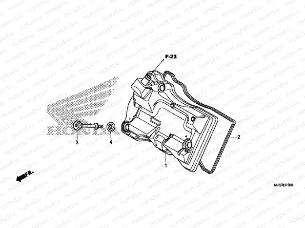 E-1 CYLINDER HEAD COVER