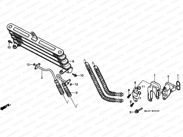 E-1 OIL COOLER