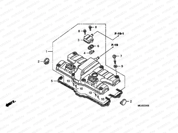 E-1 VALVE COVER