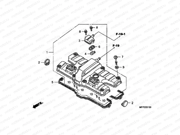 E-1 VALVE COVER