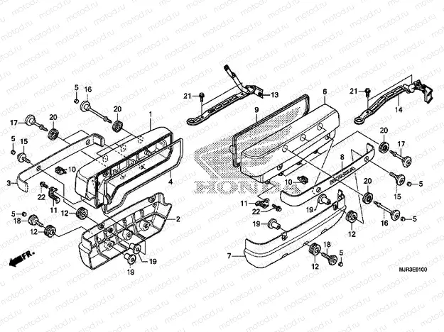 E-1 VALVE COVER